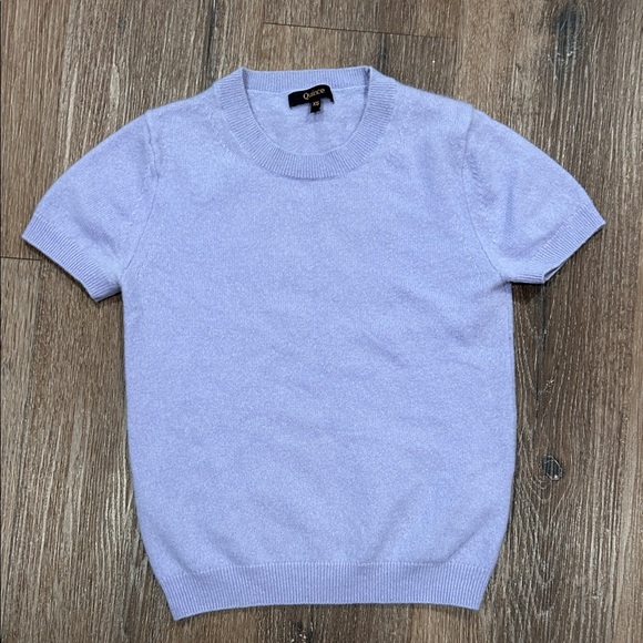 Quince Sweaters - Quince Soft Lilac cashmere Crewneck Sweater XS